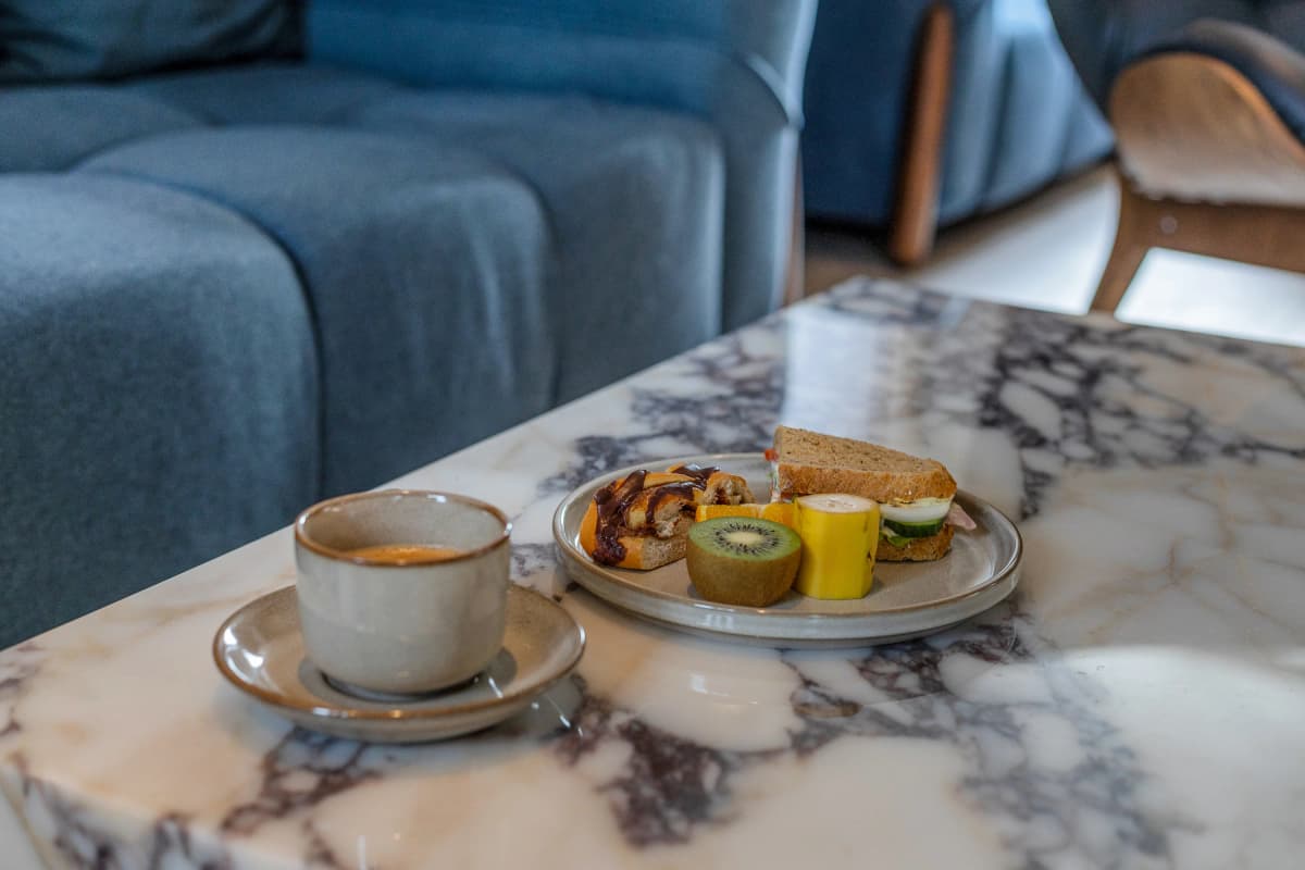 Breakfast at bryggjan boutique hotel akureyri