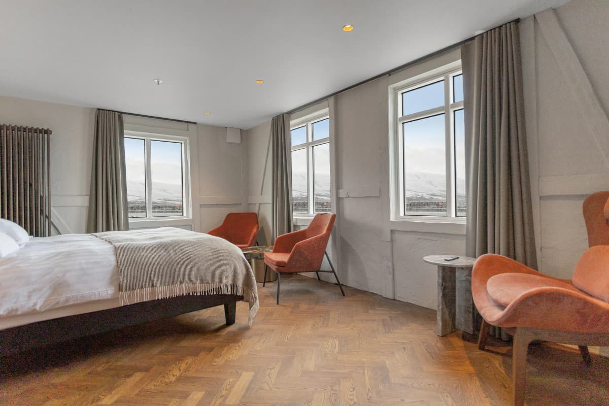Superior room at bryggjan boutique hotel akureyri