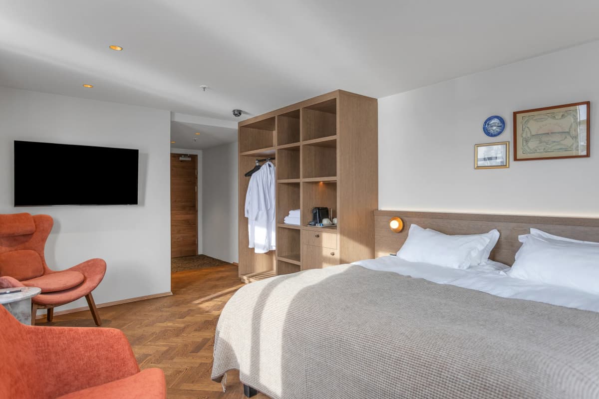 Superior room at bryggjan boutique hotel akureyri